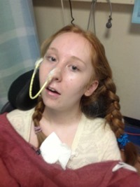 Bethany: young woman in hospital