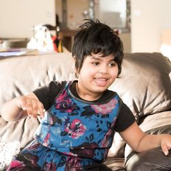 Labeebah: young girl smiling