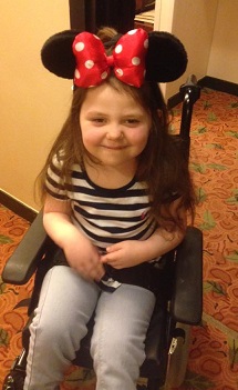 Millie as Minnie Mouse