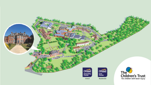 Map of Tadworth Court