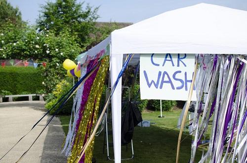 Sports day car wash