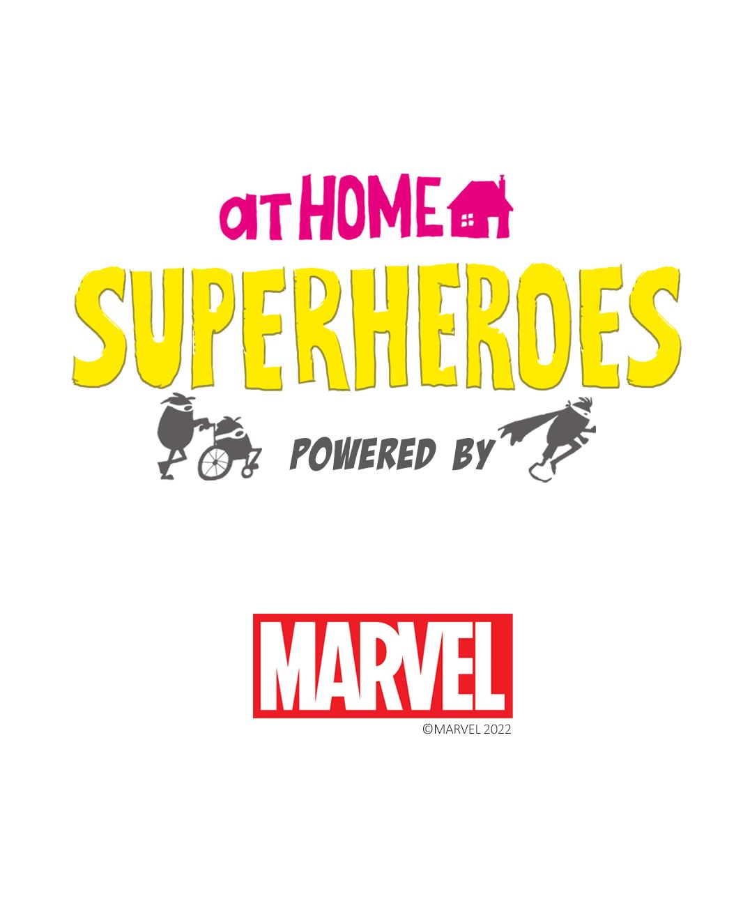 At Home Superheroes logo