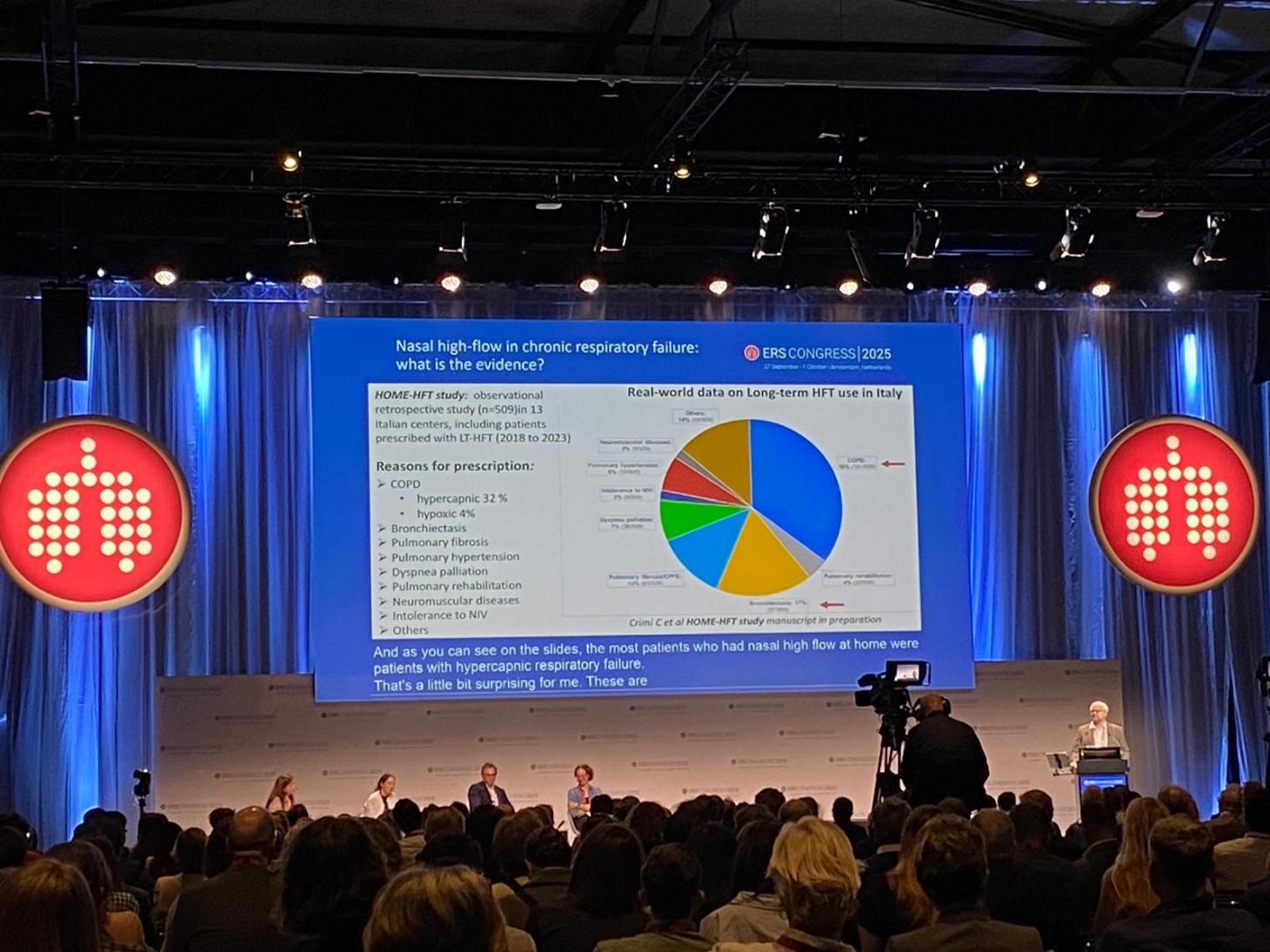 ERS conference presentation from the audience viewpoint