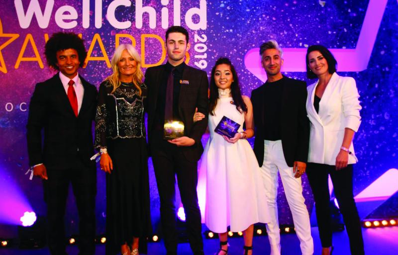Emilie at the WellChild Awards 2019