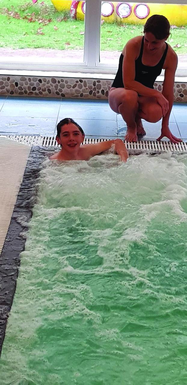 Haydn in the hydrotherapy pool