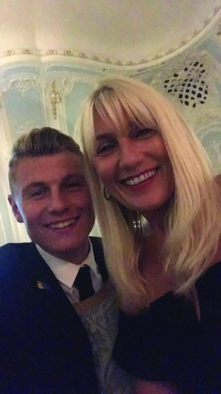 Liam and his mum
