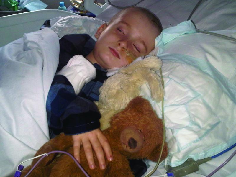 Paul in hospital