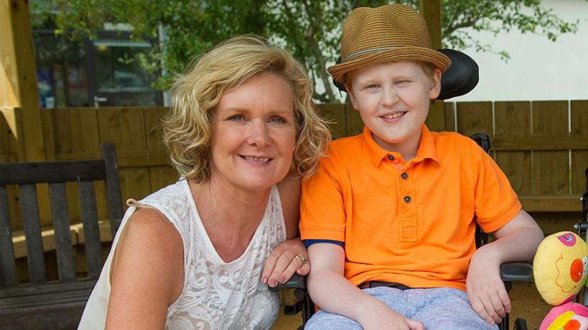 Ethan and mum