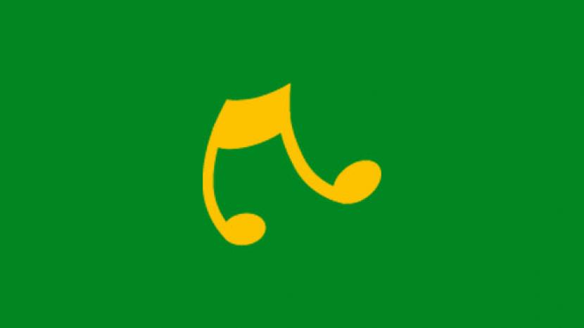 Yellow music note