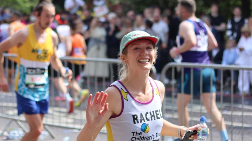 The Children's Trust London Marathon squad runner