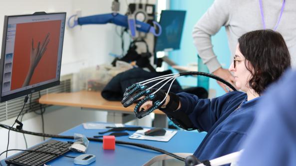 Staff using R-Touch
